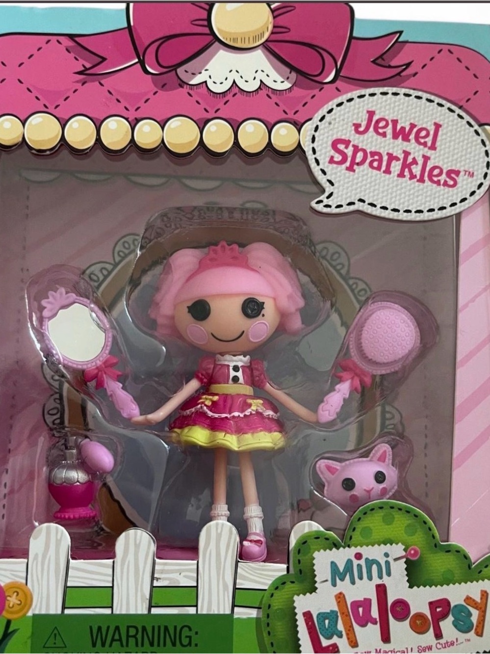 Mini Lalaloopsy Jewel Sparkles Doll with Accessories NIB